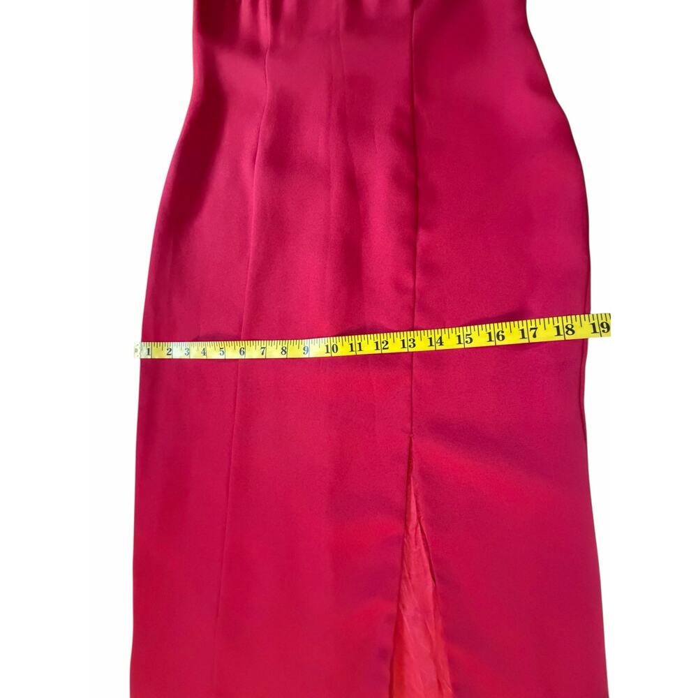 Celavie Collection Red Gown with Sequin Embellishment - Picture 7 of 16